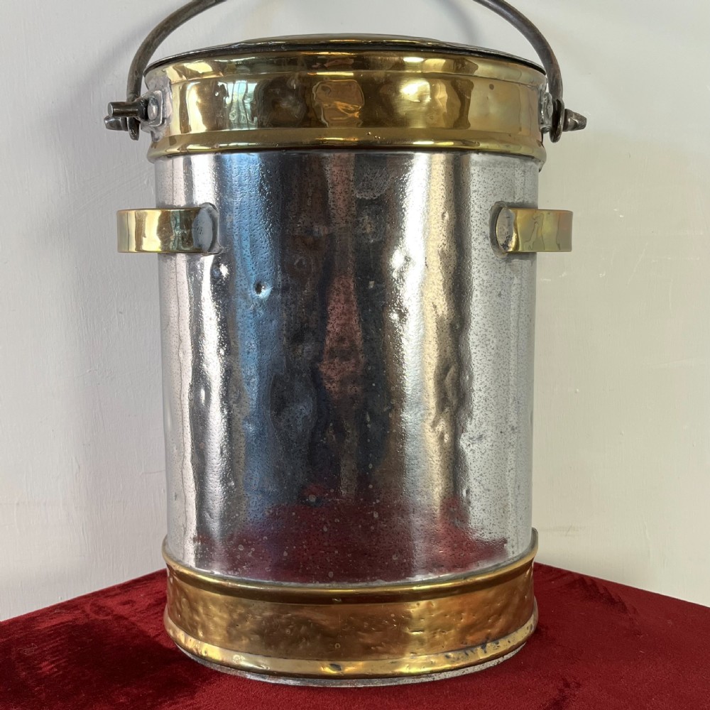 Large Victorian Milk Pail with Measures View III