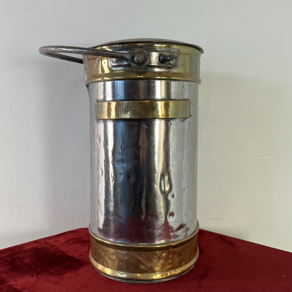 Large Victorian Milk Pail with Measures View IV