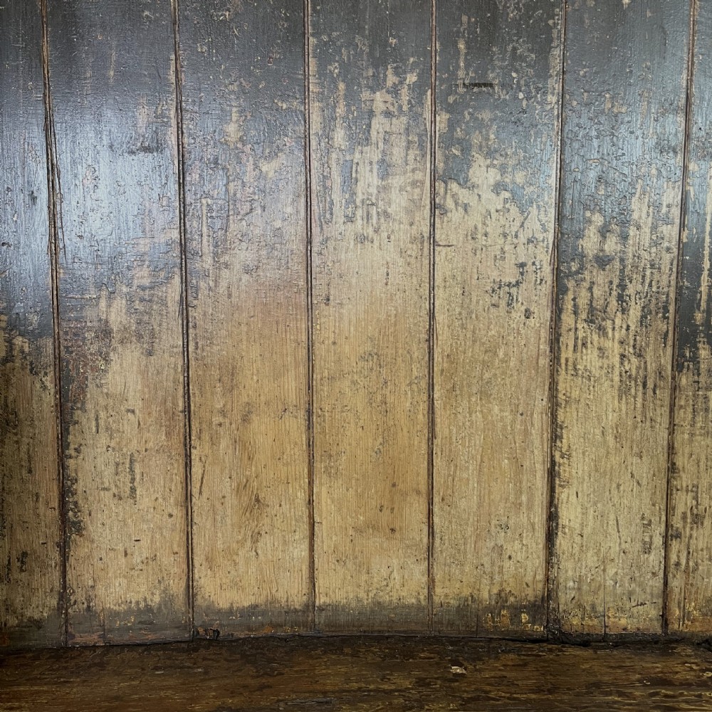 Mid 19th C. Pine Barrel Back Settle View VI