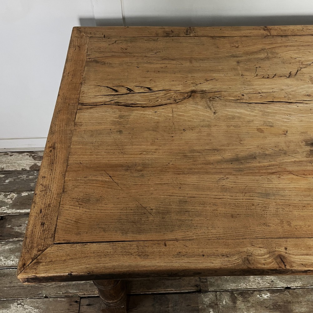 Early 20th C. Oak Dining Table View V