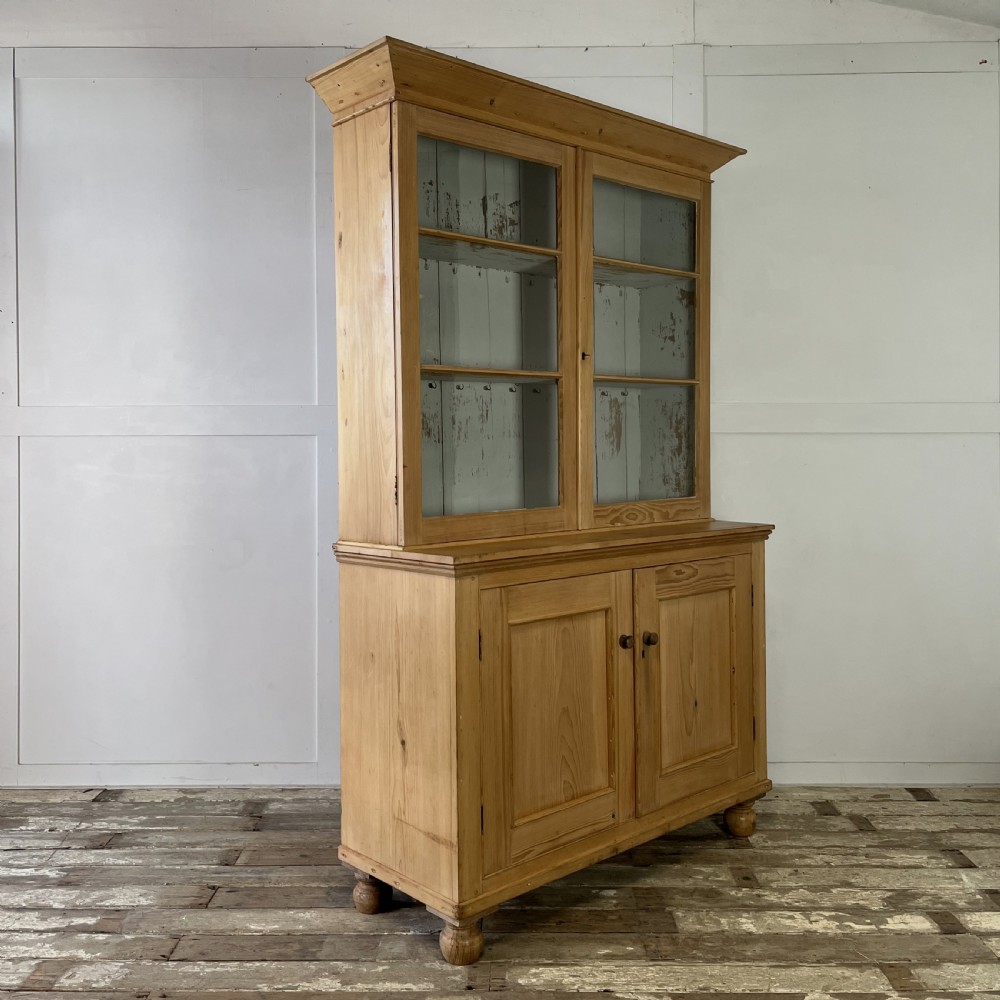 Victorian Pine Glazed Cupboard View XIII