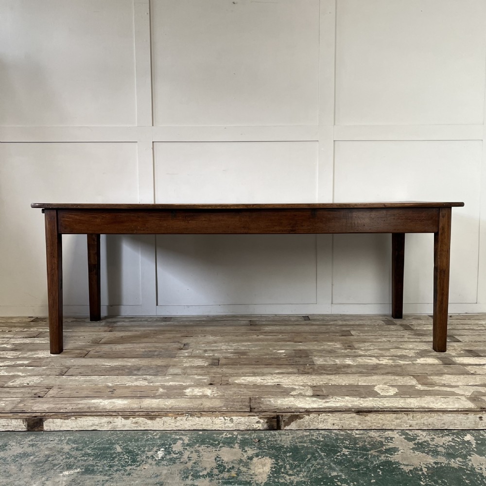 Antique 19th C. French Farmhouse Kitchen Table