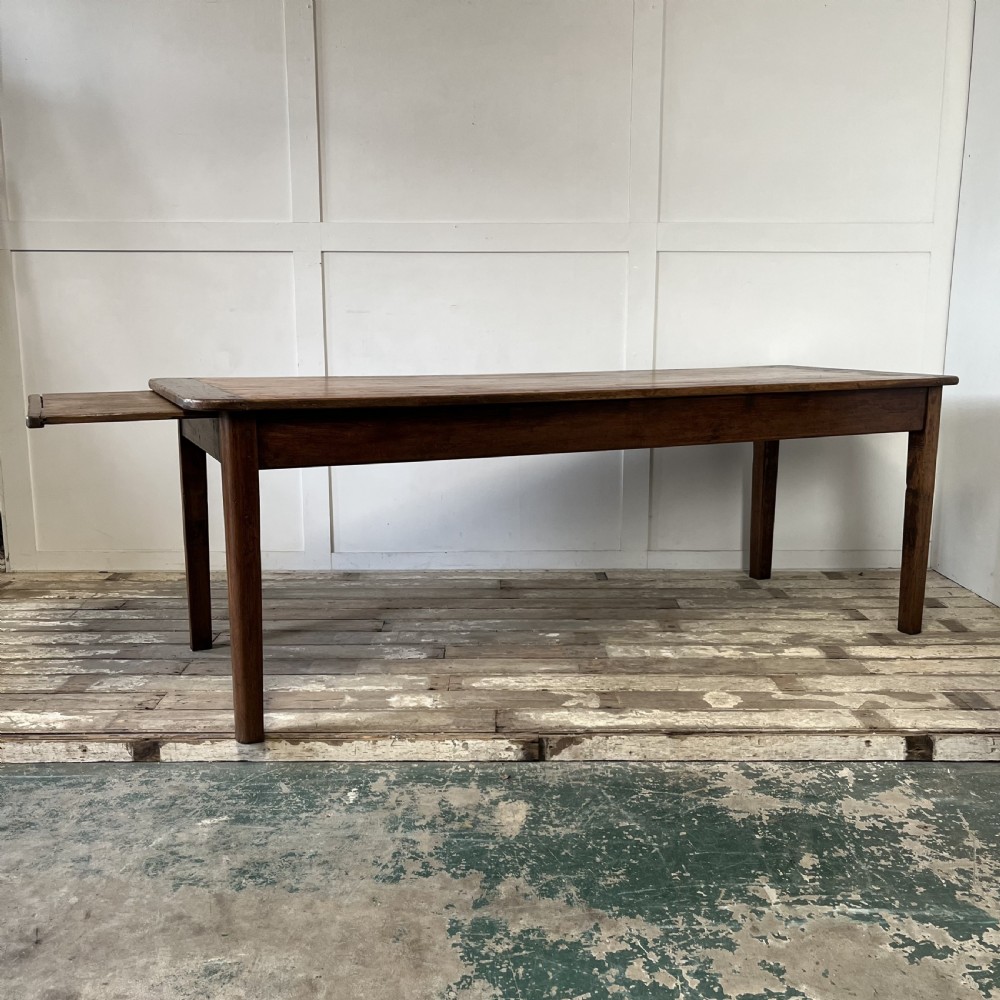 Antique 19th C. French Farmhouse Kitchen Table View VI