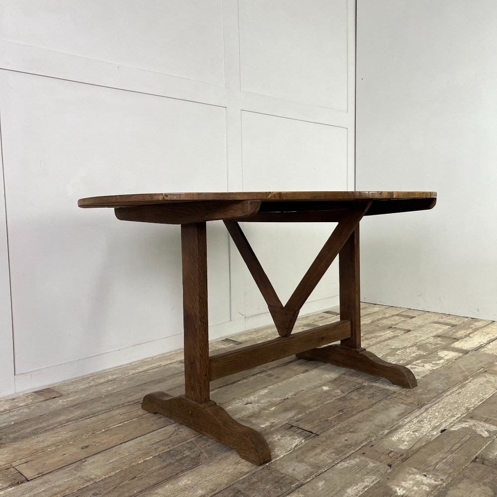 19th C. French Vendage Table View V