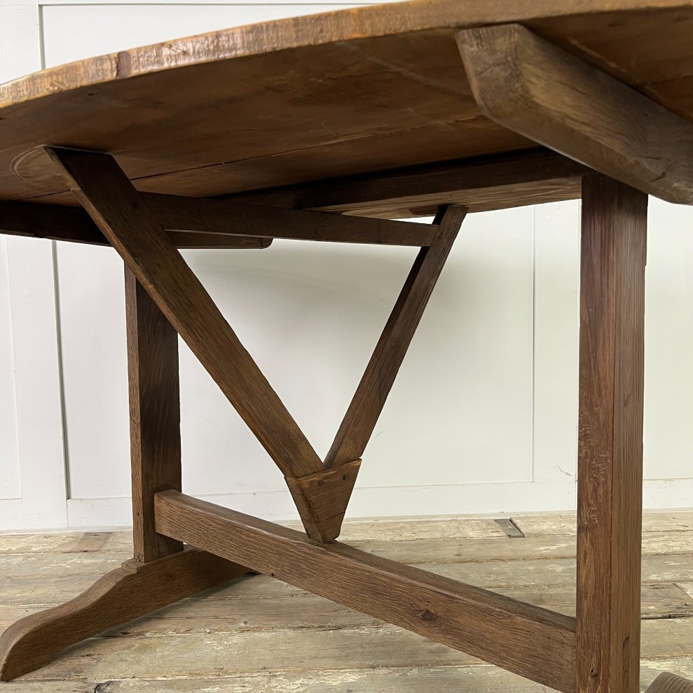 19th C. French Vendage Table View VI