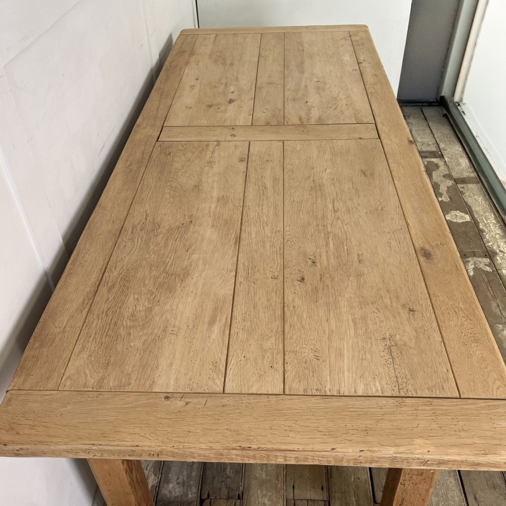 Large Victorian Pine Kitchen Prep Table View X