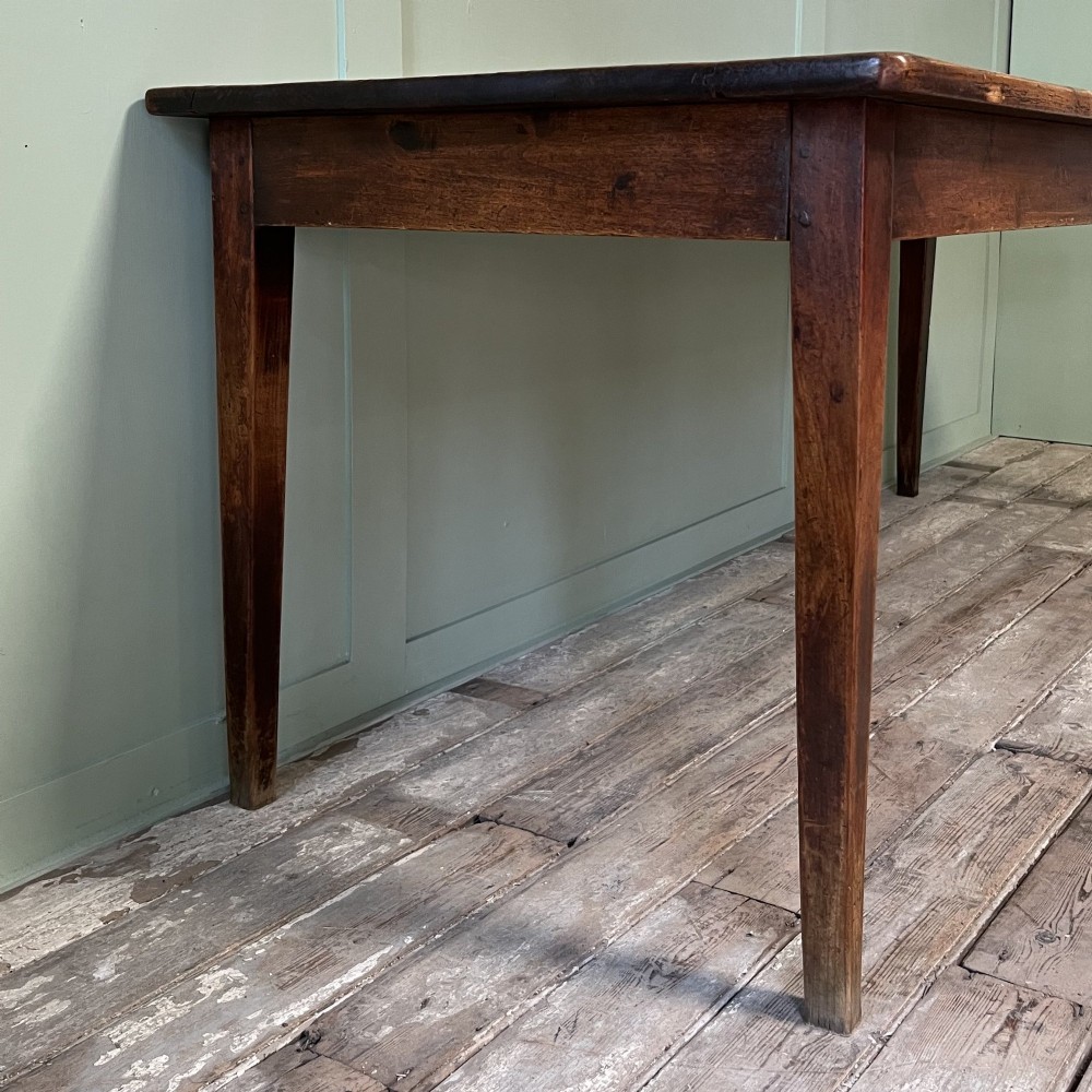 19th C. French Cherrywood Farmhouse Table View VI