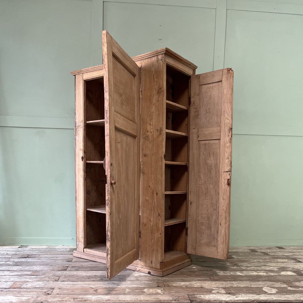 18th C. Welsh Elm Food Cupboard