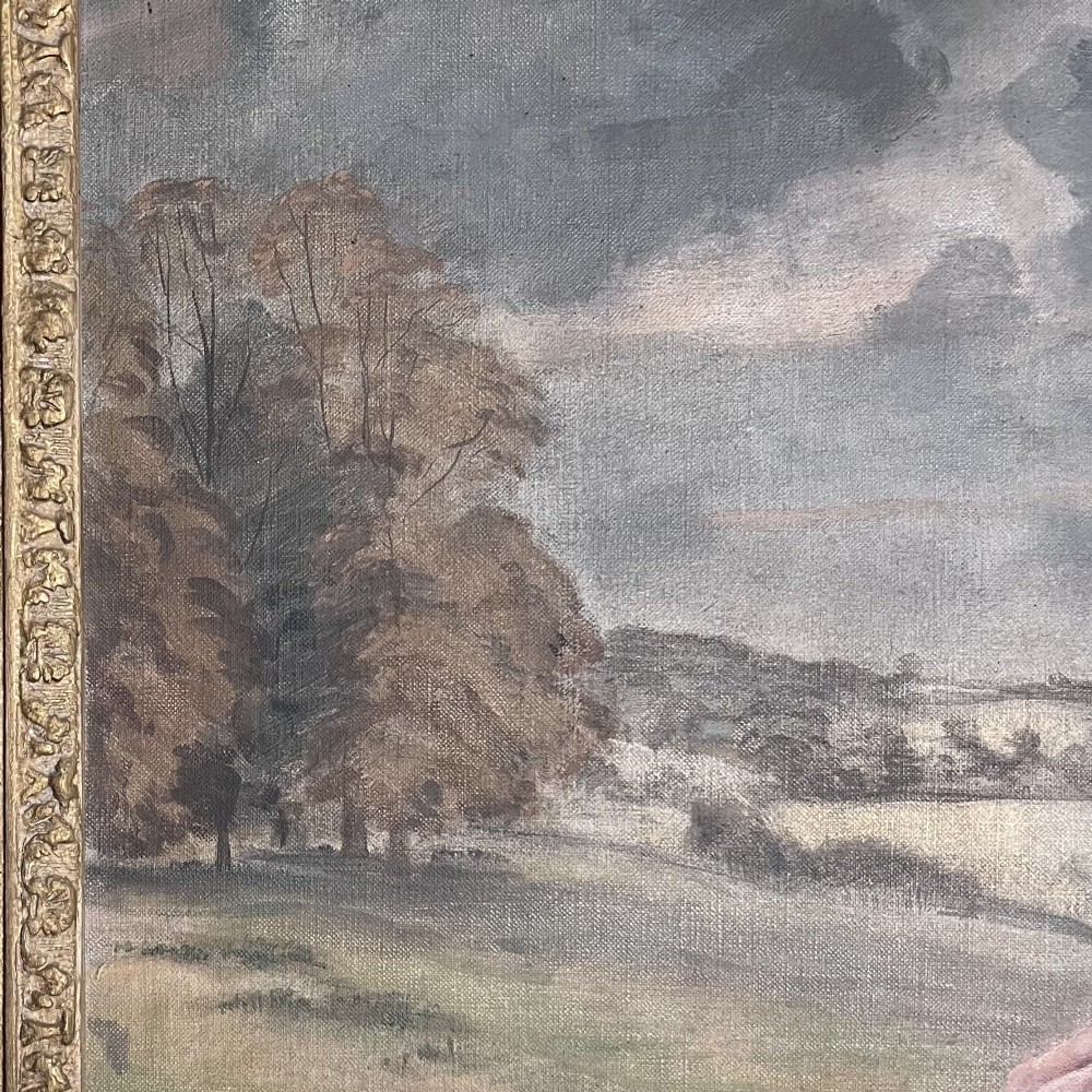 A Pair of Large Portraits Signed and Dated Thomas Welles Beecham View VIII