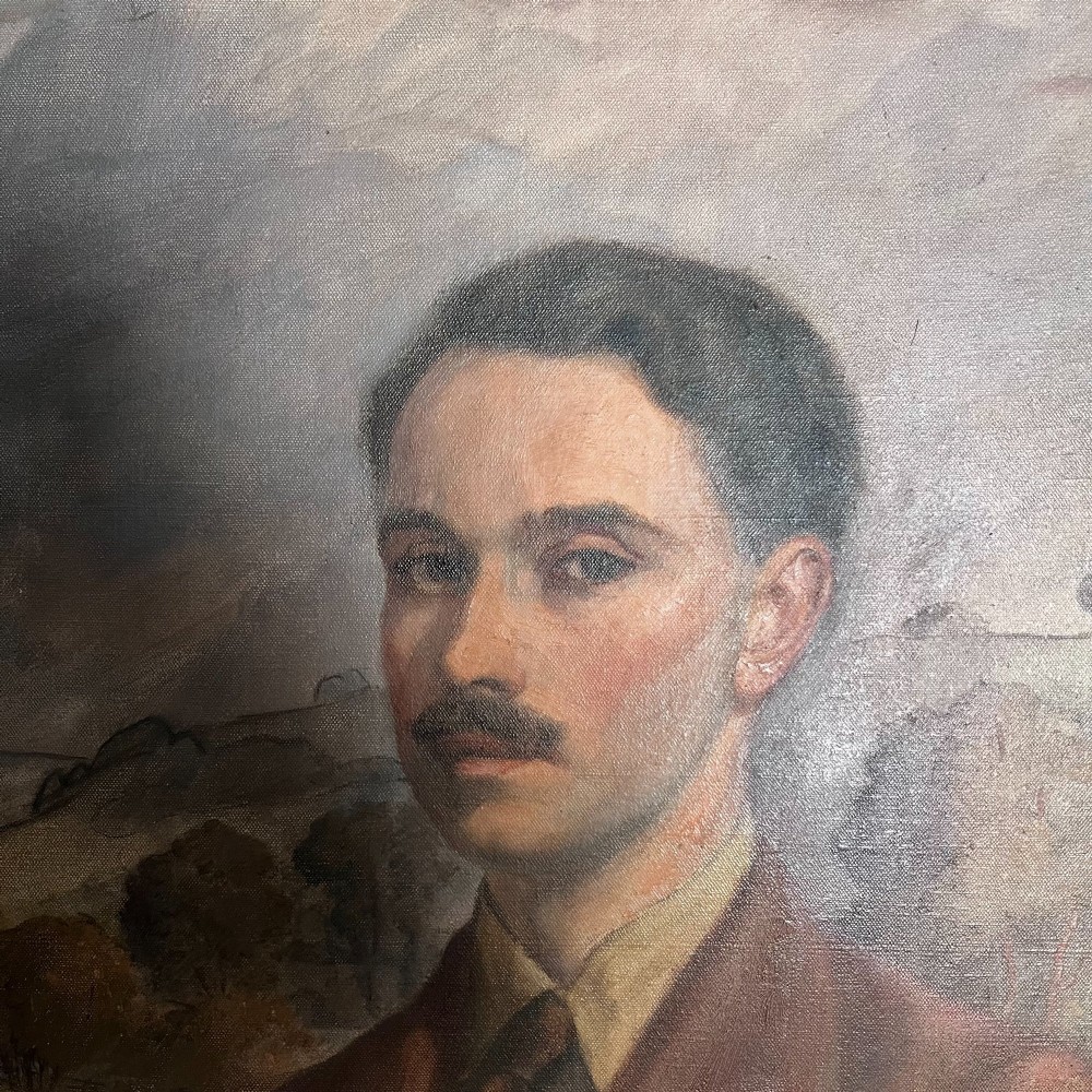 A Pair of Large Portraits Signed and Dated Thomas Welles Beecham View IX