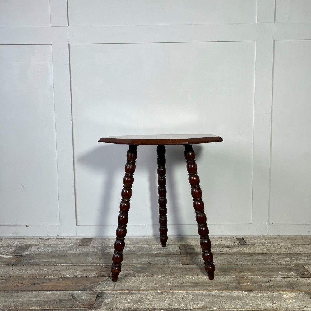 Victorian Mahogany Bobbin Leg Table