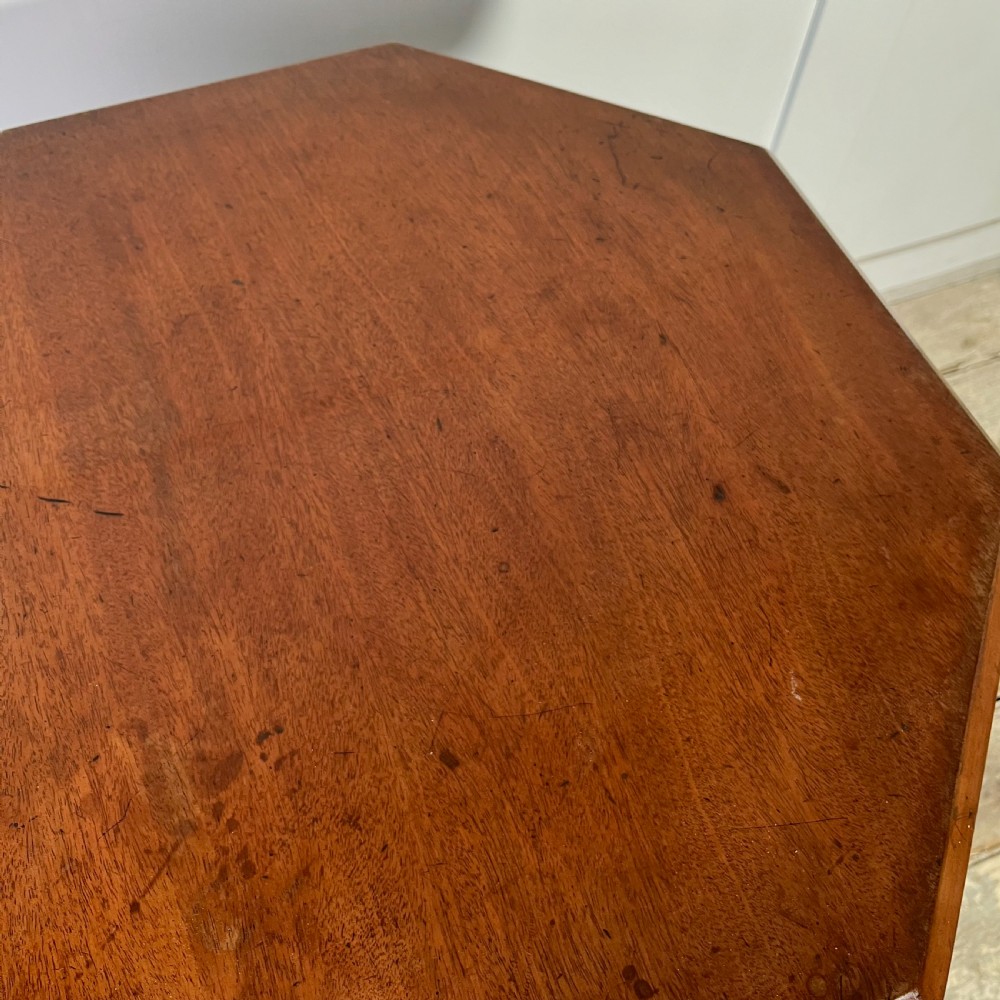 Victorian Mahogany Bobbin Leg Table View X