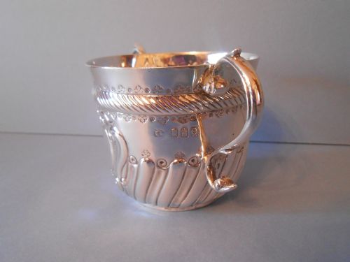 ANTIQUE SILVER BRITANNIA STANDARD PORRINGER - ADDITIONAL PHOTO 1