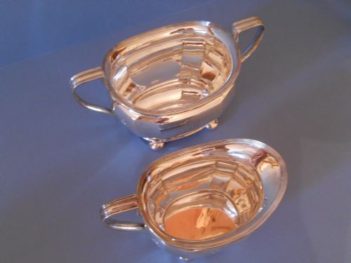 HEAVY ANTIQUE SOLID SILVER GEORGE V 3PIECE TEA SET - ADDITIONAL PHOTO 3
