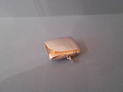 EXCELLENT VICTORIAN SOLID SILVER ENAMEL VESTA CASE 1898 - ADDITIONAL PHOTO 3