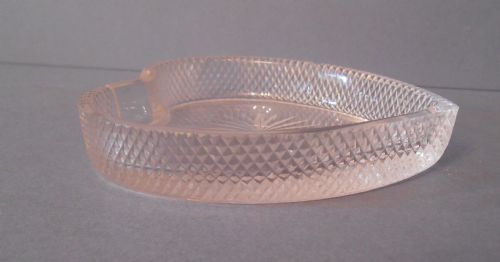 LOVELY VICTORIAN SOLID SILVER GLASS DISH - ADDITIONAL PHOTO 5