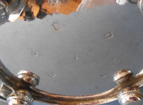 GEORGIAN SOLID SILVER TEAPOT YORK 1812 - ADDITIONAL PHOTO 5