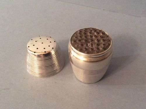 ANTIQUE GEORGIAN SOLID SILVER NUTMEG GRATER 1795 - ADDITIONAL PHOTO 4