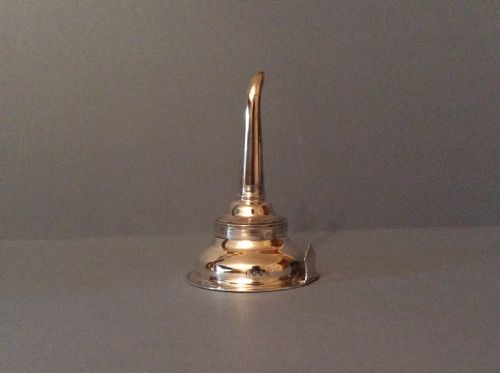 antique solid silver georgian 3part wine funnel - CATEGORY: ANTIQUE SILVER - DATED GEORGIAN