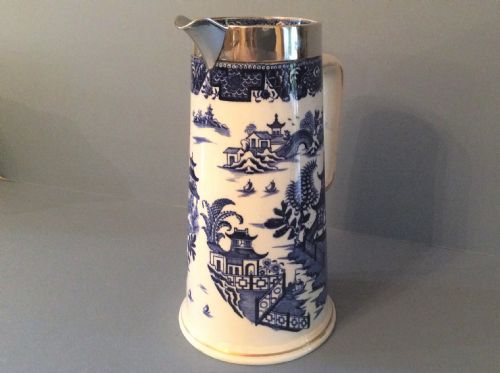 ANTIQUE VICTORIAN SILVERRIMMED JUG - ADDITIONAL PHOTO 2