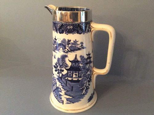 ANTIQUE VICTORIAN SILVERRIMMED JUG - ADDITIONAL PHOTO 3