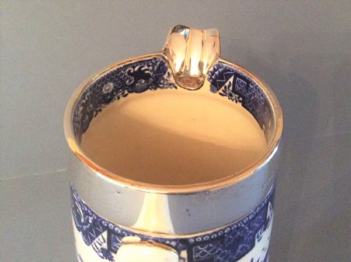 ANTIQUE VICTORIAN SILVERRIMMED JUG - ADDITIONAL PHOTO 5