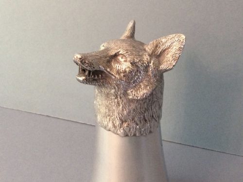 SOLID SILVER STIRRUP CUP - ADDITIONAL PHOTO 2