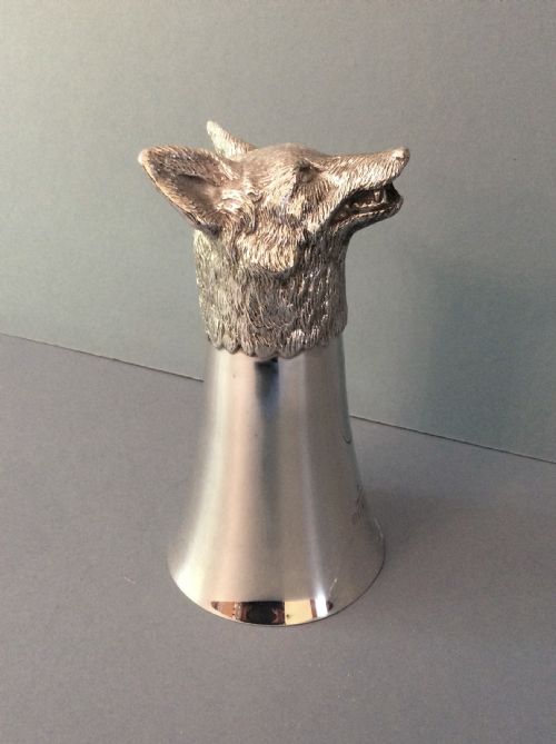 SOLID SILVER STIRRUP CUP - ADDITIONAL PHOTO 4