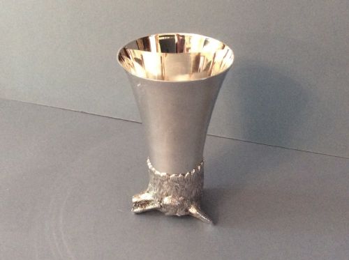 SOLID SILVER STIRRUP CUP - ADDITIONAL PHOTO 5