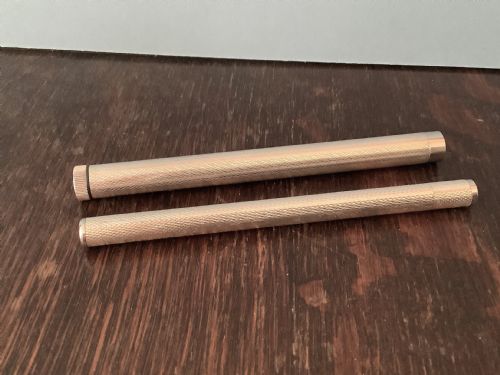 SOLID SILVER WINE THERMOMETER AND TORCH - ADDITIONAL PHOTO 4