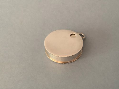 unusual antique solid silver pill dispensing box - CATEGORY: ANTIQUE SILVER - DATED EDWARDIAN