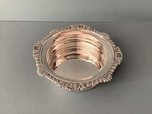 ANTIQUE EDWARDIAN SOLID SILVER WINE COASTER - ADDITIONAL PHOTO 2