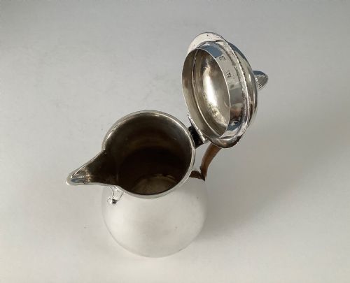 GEORGIAN SILVER COFFEE POT FOGELBERG - ADDITIONAL PHOTO 3