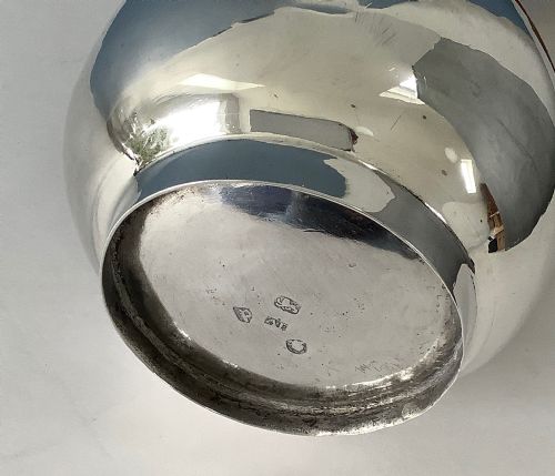 GEORGIAN SILVER COFFEE POT FOGELBERG - ADDITIONAL PHOTO 4