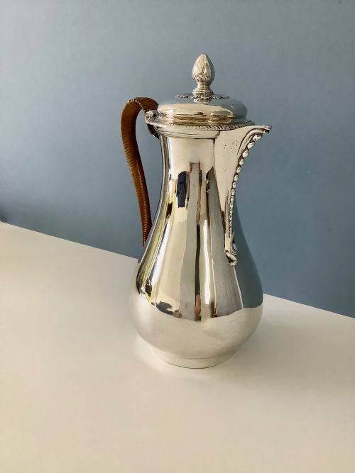 GEORGIAN SILVER COFFEE POT FOGELBERG - ADDITIONAL PHOTO 6