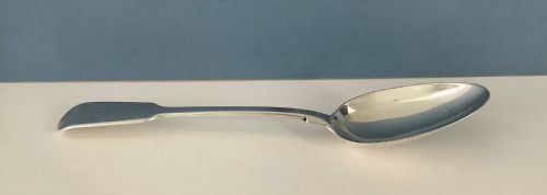 SIX SOLID SILVER TABLE SPOONS PAUL STORR - ADDITIONAL PHOTO 5