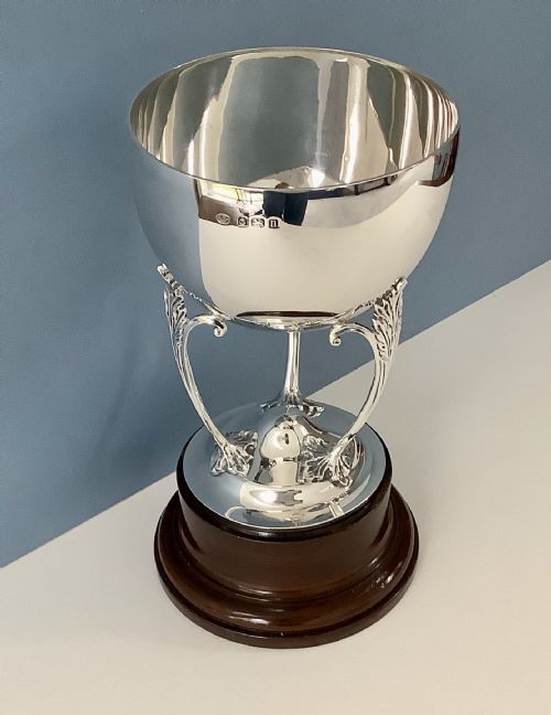 antique arts crafts silver bowl cup - CATEGORY: ANTIQUE SILVER - DATED 1910
