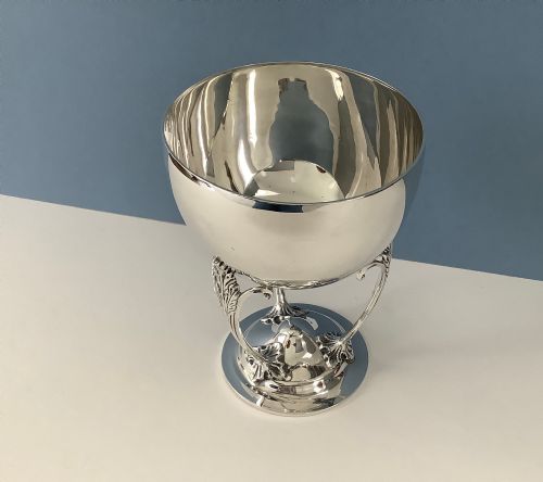 ANTIQUE ARTS CRAFTS SILVER BOWL CUP - ADDITIONAL PHOTO 6