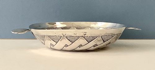 ANTIQUE CHARLES I SILVER SWEETMEAT DISH - ADDITIONAL PHOTO 1