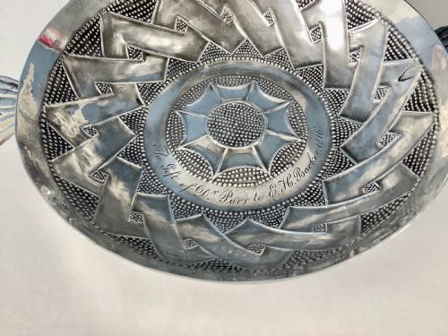 ANTIQUE CHARLES I SILVER SWEETMEAT DISH - ADDITIONAL PHOTO 5