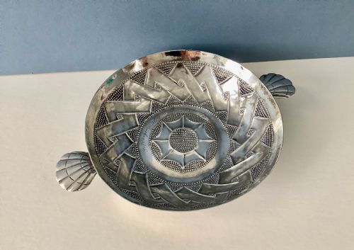 ANTIQUE CHARLES I SILVER SWEETMEAT DISH - ADDITIONAL PHOTO 7