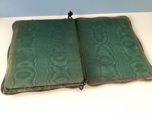 ANTIQUE VICTORIAN SILVER MOUNTED BLOTTER WILLIAM COMYNS - ADDITIONAL PHOTO 3