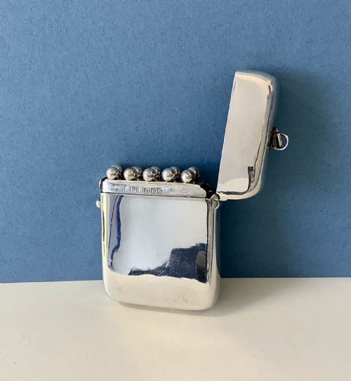 ANTIQUE VICTORIAN SILVER 10PEG BUTT MARKER - ADDITIONAL PHOTO 2