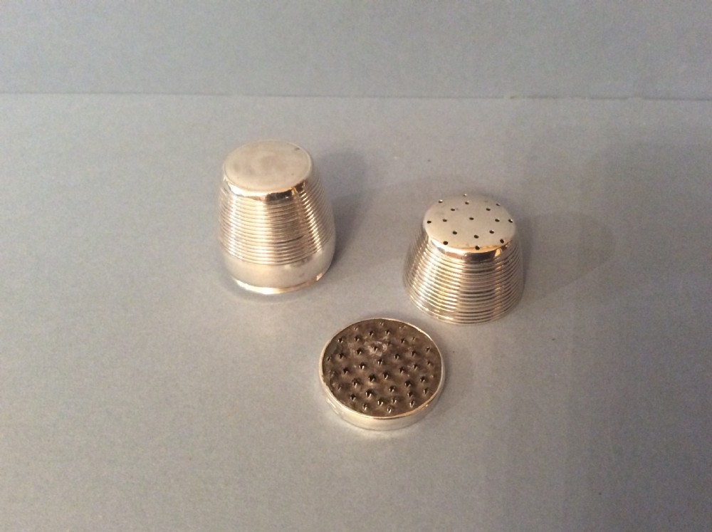 Antique Georgian Solid Silver Nutmeg Grater 1795