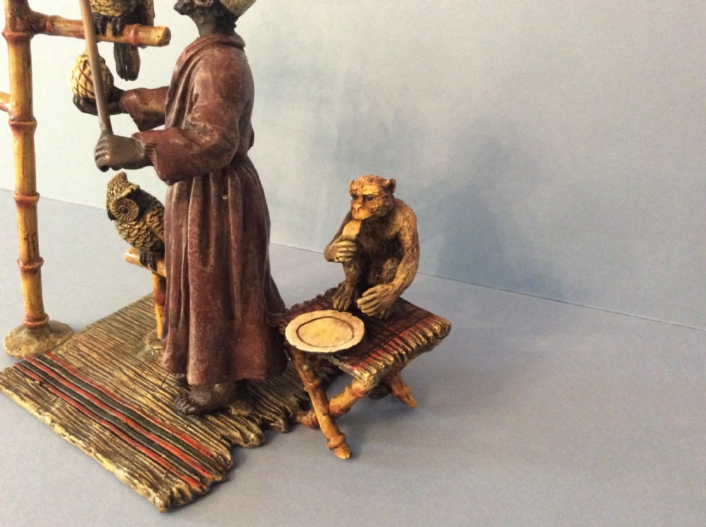 Antique Bergman Bronze - Parrot Trainer View IV