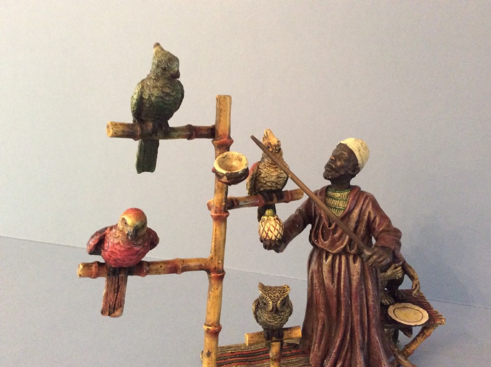 Antique Bergman Bronze - Parrot Trainer View VI