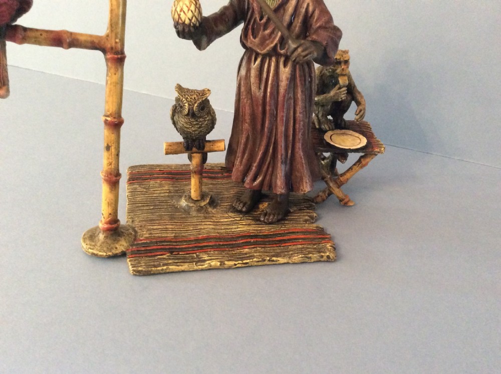 Antique Bergman Bronze - Parrot Trainer View VII