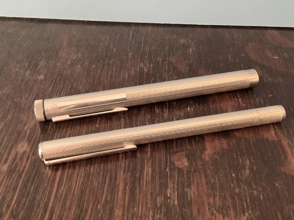 Solid Silver Wine Thermometer and Torch