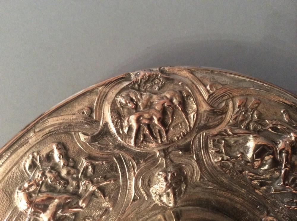 Magnificent Antique Victorian Silver Inkwell  View VI