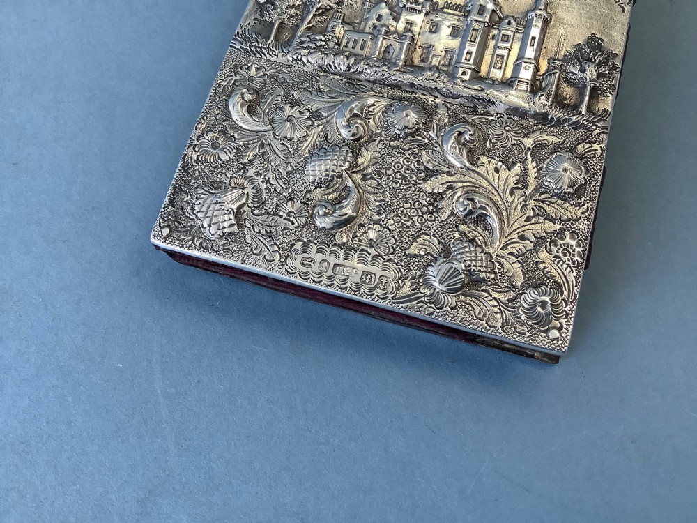 Antique Silver William IV Castle Top Aide Memoire View II